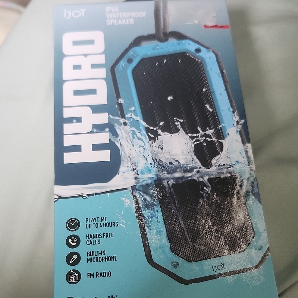 Hydro Blue Waterproof Speaker